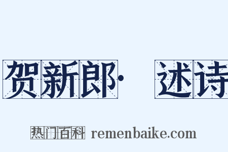 贺新郎·述诗是什么意思的图片